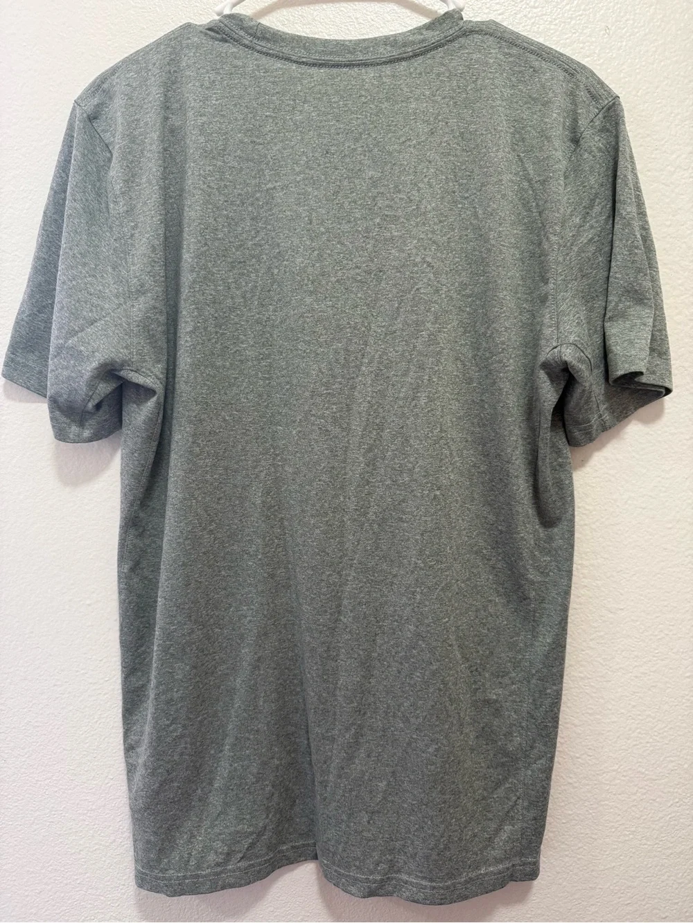 Nike Gray T-Shirt with Blue Air Force Football Graphic